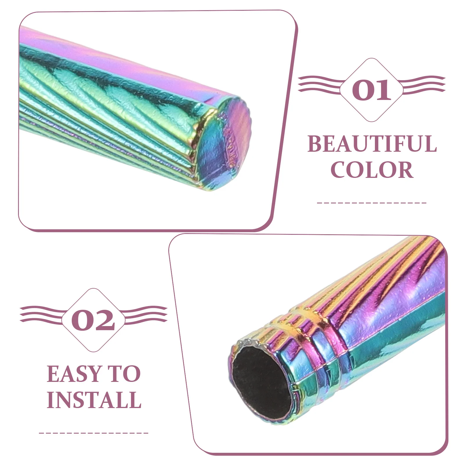 10 قطع من أطراف رباط الحذاء المعدنية المتينة للأربطة، إكسسوارات أحذية أنيقة، بديلة للديكور السريع للأربطة