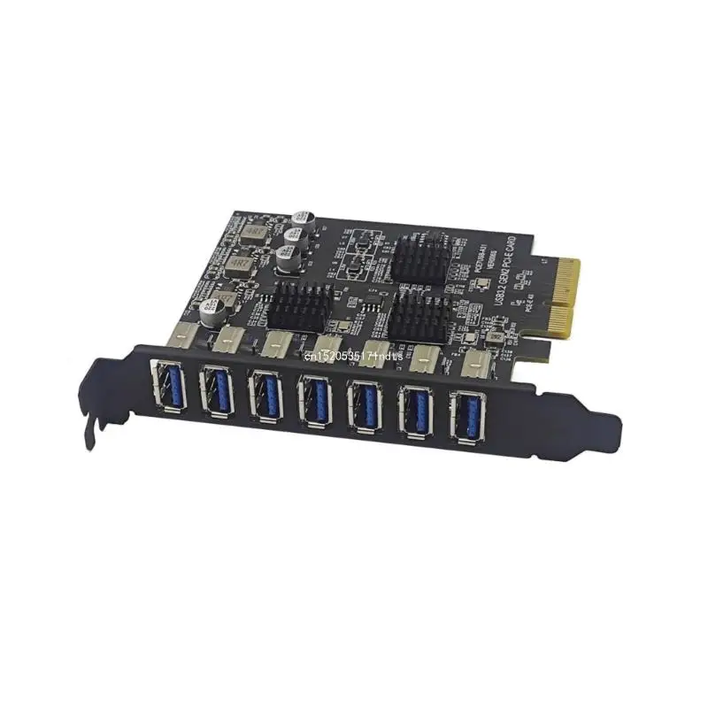 

Reliable 7 Port USB 3.2 PCIe Add On Card for Professional Highly Speed Data Need Quality Design and Manufacturing Dropship