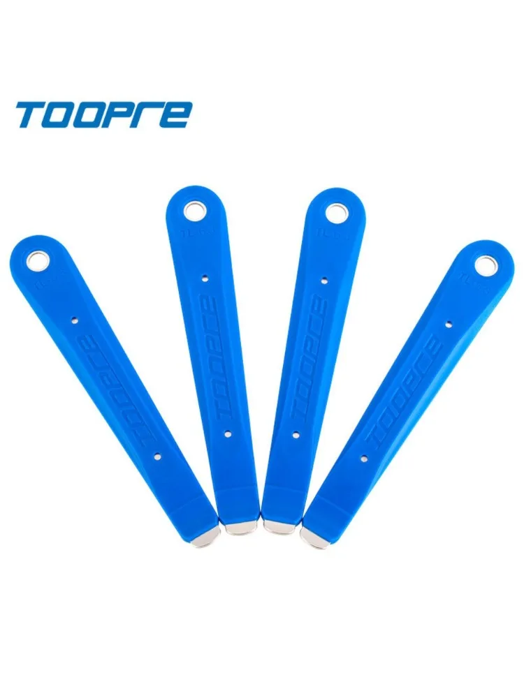 AliExpress TOOPRE 2PCS/1Set Bicycle Tire Levers, Mountain Bike Metal Nylon Plastic Thickened Steel Core Tire Repair Tools for Outer Tires