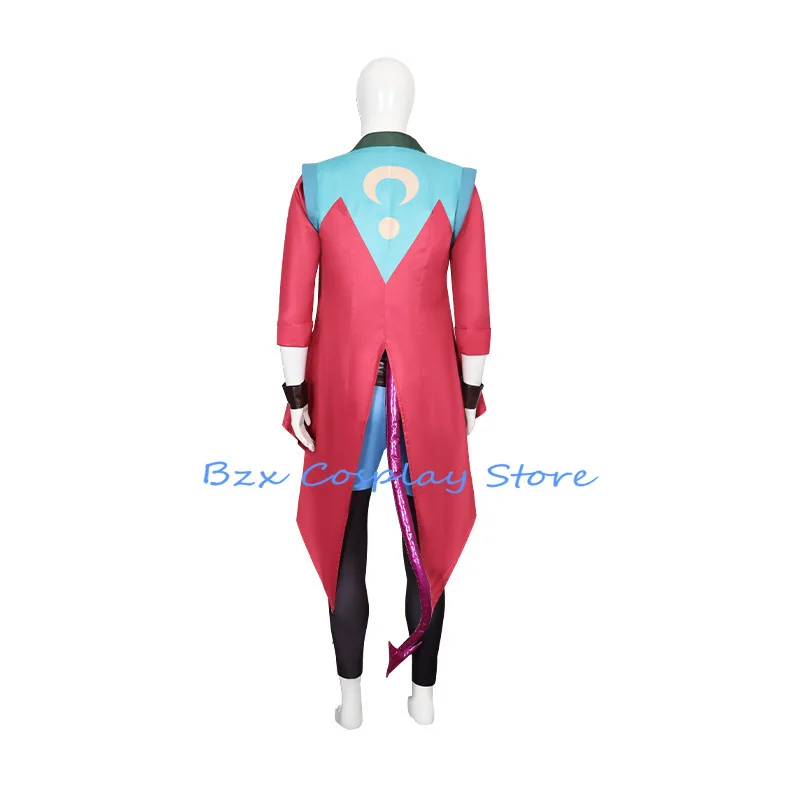 Mollymauk Costume Tealeaf Cosplay Anime The Mighty Nein Cos Outfit Prop Wig Set Halloween Christmas Play Uniform view 5