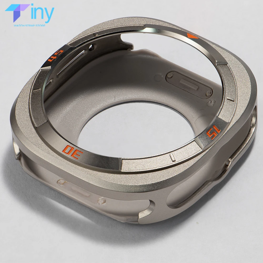 

Металлический чехол для Samsung Galaxy Watch Ultra 2025 47 мм, аксессуары, защитный чехол из сплава с жесткой рамкой для Samsung Galaxy Watch 7 Ultra