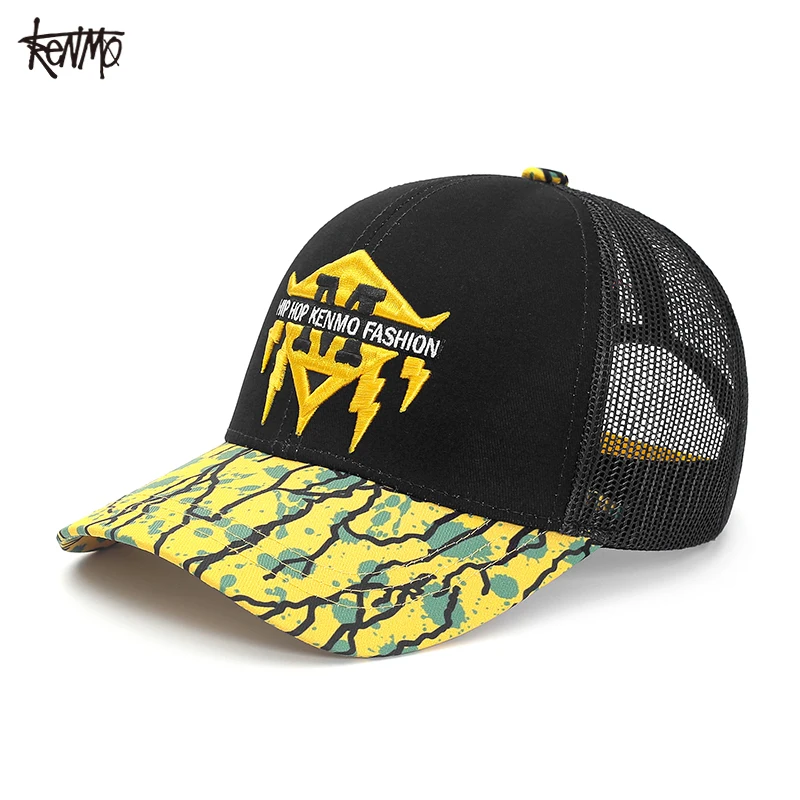 

KENMO/2025 new American Korean version of rap lightning blackhead can be adjusted for men and women with the same hip hop cap