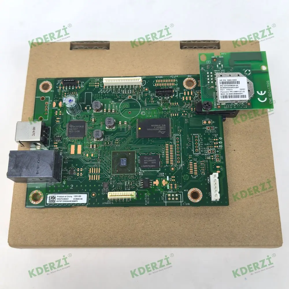 

G3Q74-60001 G3Q75-60001 Оригинальная плата форматирования в сборе для HP LJ M148dw M148fdw 148, материнская плата принтера