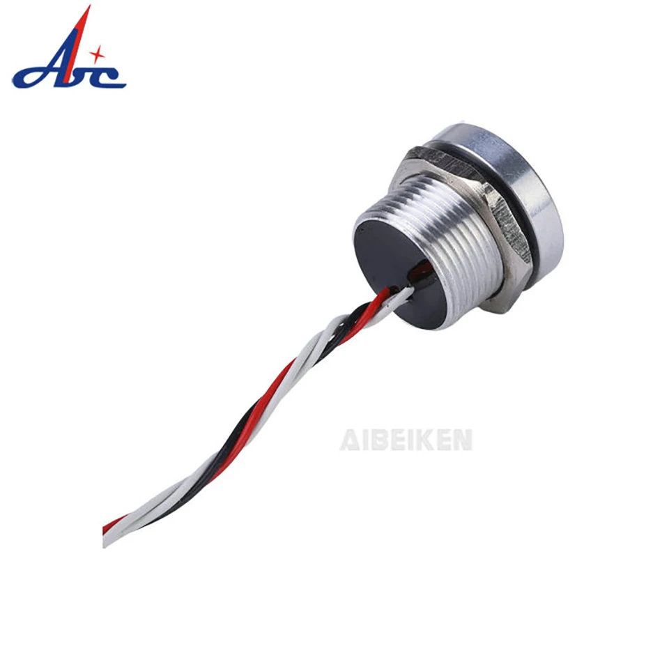 22/25mm/30mm Waterproof IP68 Latching Momentary Touch Push Button Switch Ring LED Lighted Metal Piezo Switch