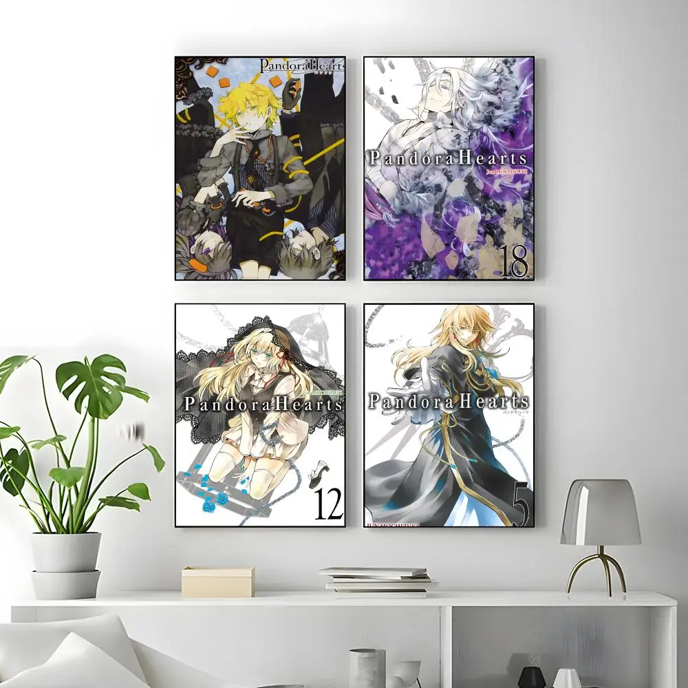 Pandoras h-Hearts comics Poster Classic poster and wall art prints are suitable for living rooms, bedrooms,and home