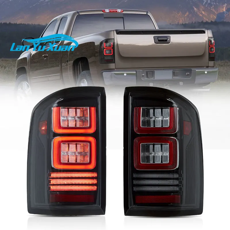

VLAND Manufacturer New Taillights With Sequential Turn Signal 2007-2013 Car Part Tail Light for Chevrolet Silverado Rear Lamp