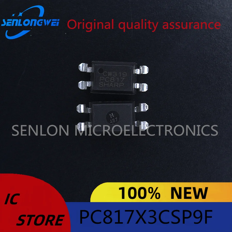 

10 шт. новый оригинальный SMD оптрон PC817 SOP-4 PC817X3CSP9F изолятор