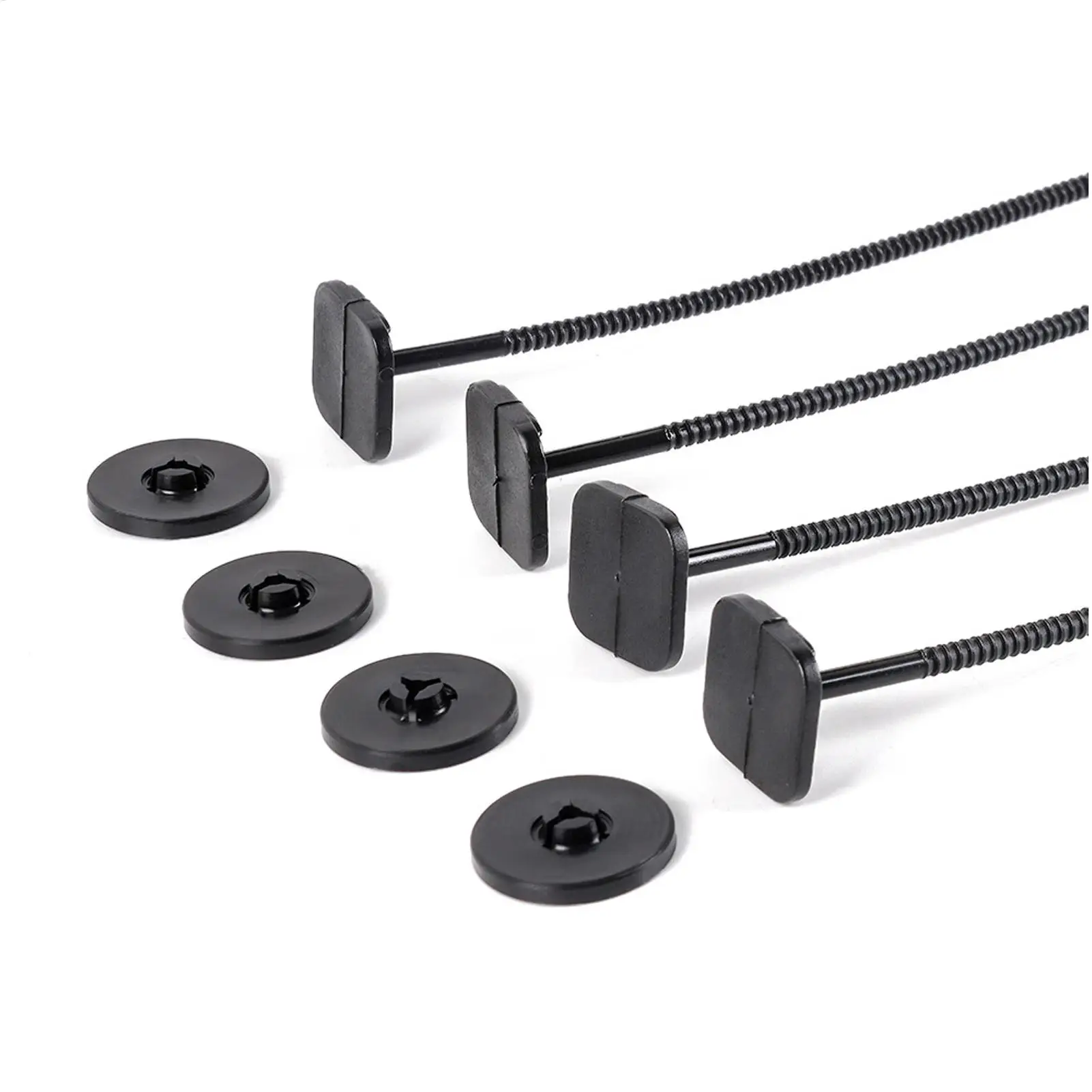 Universal Electric Cooling Radiator Auto Fan Mounting Kit Zip Ties Straps Tabs Brackets Car Accessories Parts