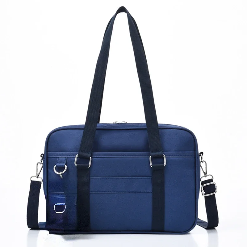 

JK униформа, сумка в консервативном стиле, холщовые сумки на плечо для женщин, японские однотонные сумки большой вместимости Harajuku Bolso Mujer