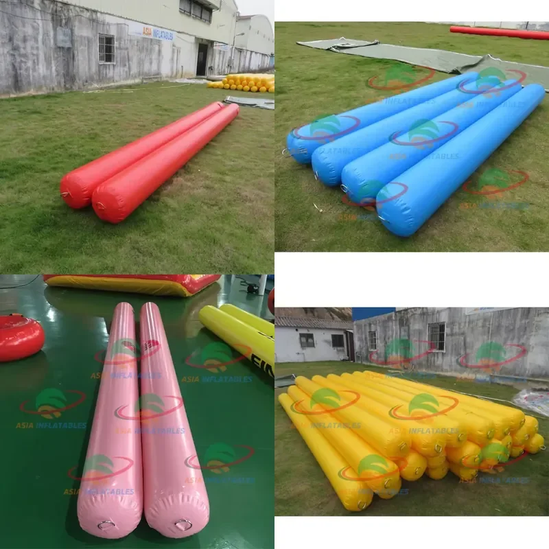 Water Park Inflatable Long Tube Water Barrier Inflatable Swim Buoys for Sale