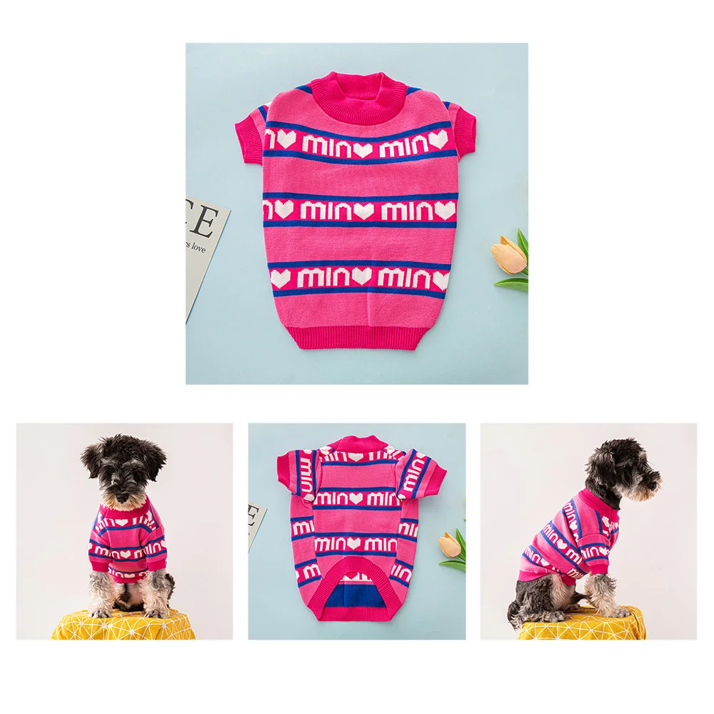 French Bulldog Corgi Small Dog Tide Brand Pet Sweater Comfortable High Elastic Double Layer Dog Clothes Winter Pet Supplies