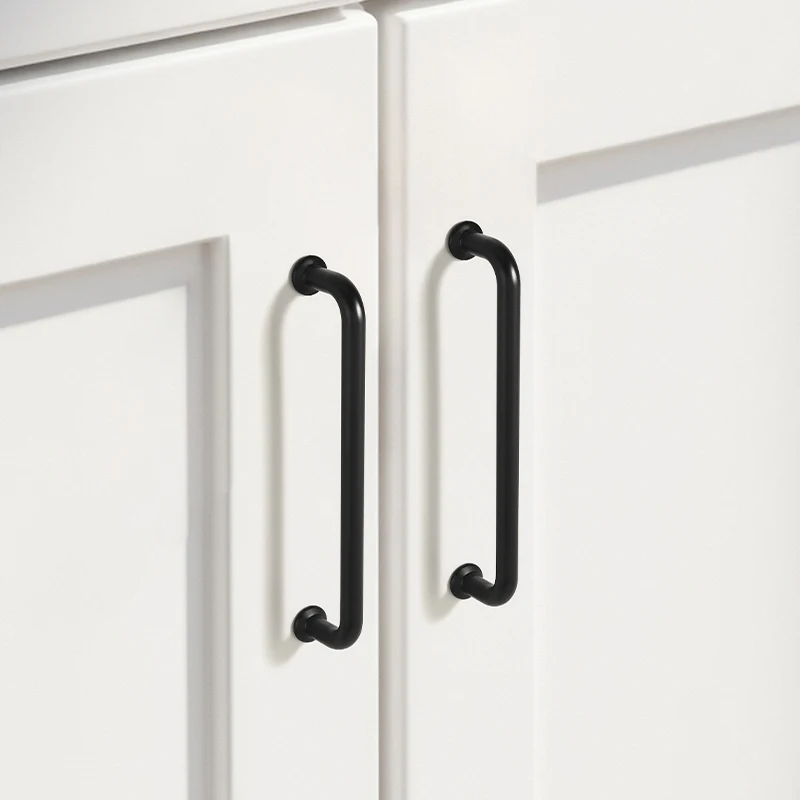 Cajón de bronce antiguo retro Simple, manija pequeña, manija para muebles de armario