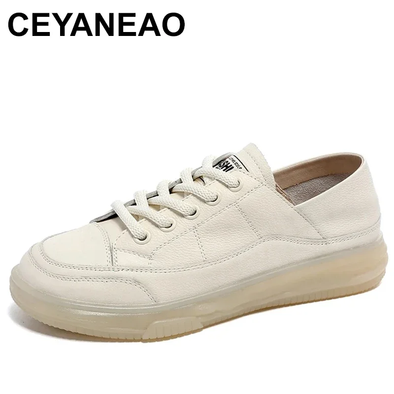 

Маленькие белые туфли, Женская весенняя обувь из первого слоя воловьей кожи, новинка, мягкая подошва, маленькие кожаные туфли в британском стиле, Женская однотонная обувь