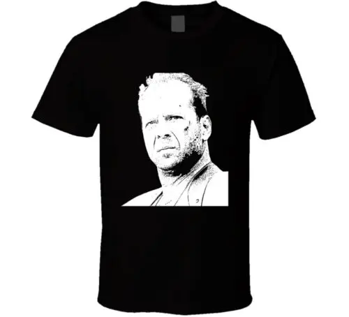 

Bruce Willis 80s Action Star T Shirt