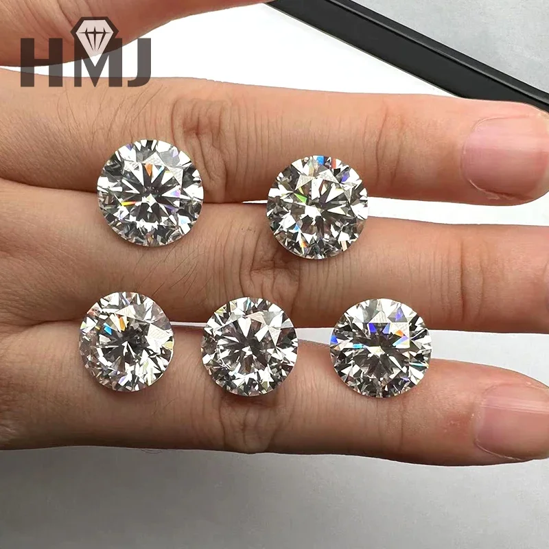 Wholesale Link for Real Super White D Color Moissanite Stone 5 10  20  30 50 Pcs Per Lot  Wholesale Prices Lab Diamond