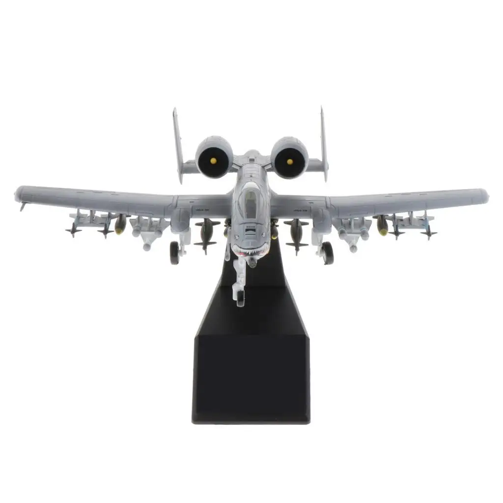 1:100 Scale A-10 Attack Plane Aircraft Diecast Army Model Airplane Ornaments