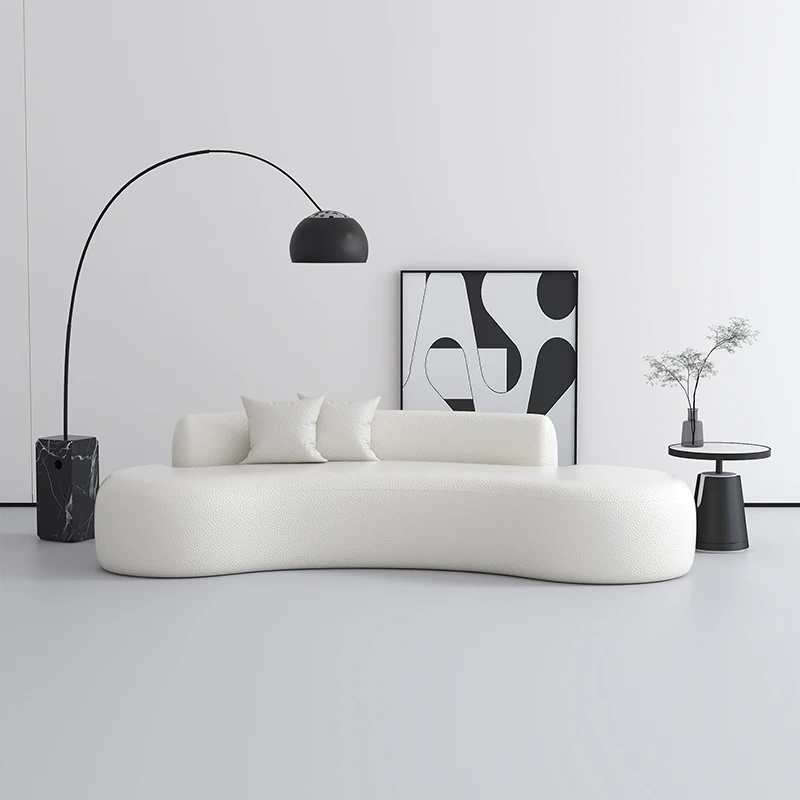 

White Designer Living Room Sofas Armchair Nordic Outdoor Modern Outdoor Sofa Room Decor Relaxing Muebles Entrance Hall Furniture