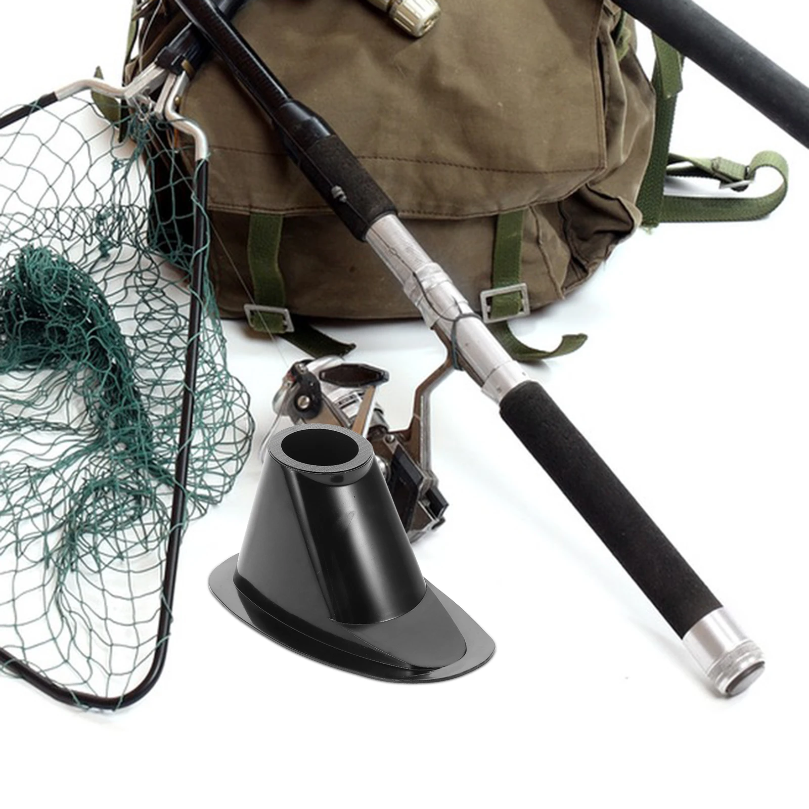 

Socket Durable PVC Gear Mount Rubber Bracket Stand Pole Holder Boat Accessories Kayak Rod Holder Fishing Pole Storage Marine