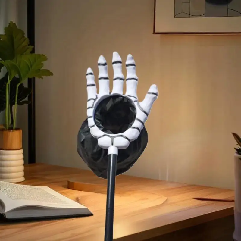 Bolsa de dulces de calabaza y calavera para Halloween, bolsa de truco o trato de mano para niños, accesorios de fiesta espeluznante para Halloween