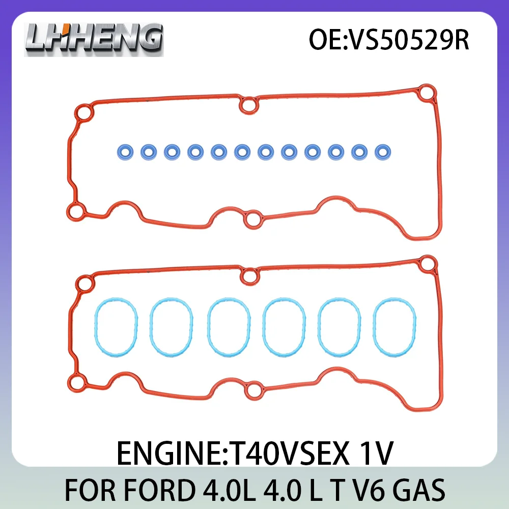 

Valve cover gasket & Intake manifold gasket set For FORD RANGER 4.0L 4.0 L T V6 GAS 77083500 VS50529R 1999-2010 T40VSEX 1V