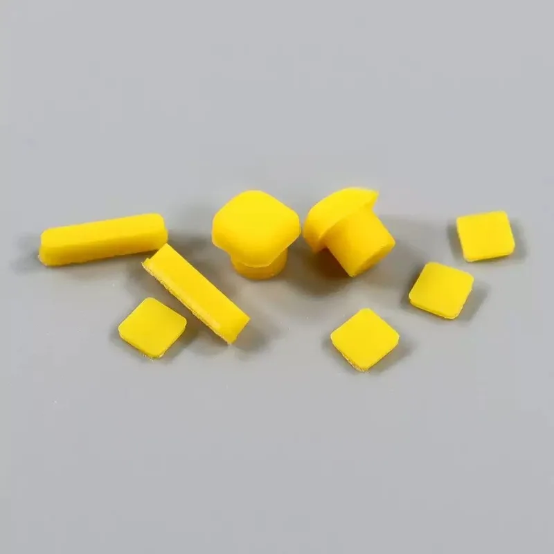 20Set For NDSL Console Multi Color Screw Hole Foot Pads Dust Plugs Decorative Rubber Cover Replacement Repair Accessories