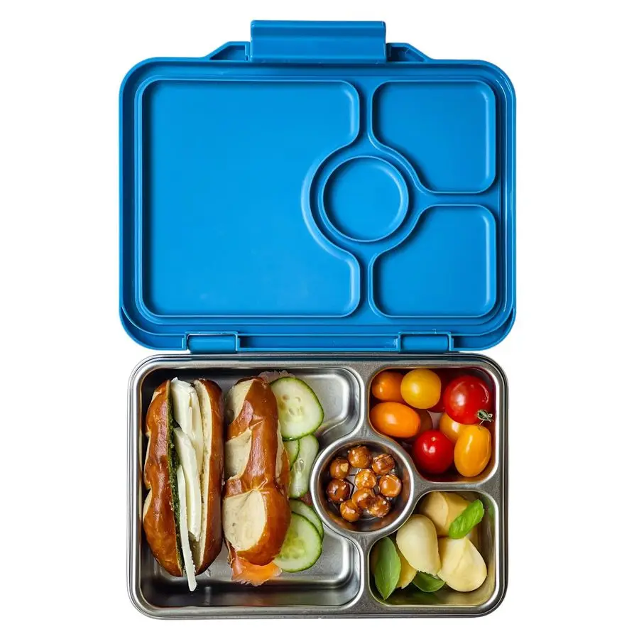 

Prt Stainless Steel Bento Box Leakproof, Reusable Lunch Container for Kids amp Adults Sandwich amp Snack Friendly, BPAFree, Dura