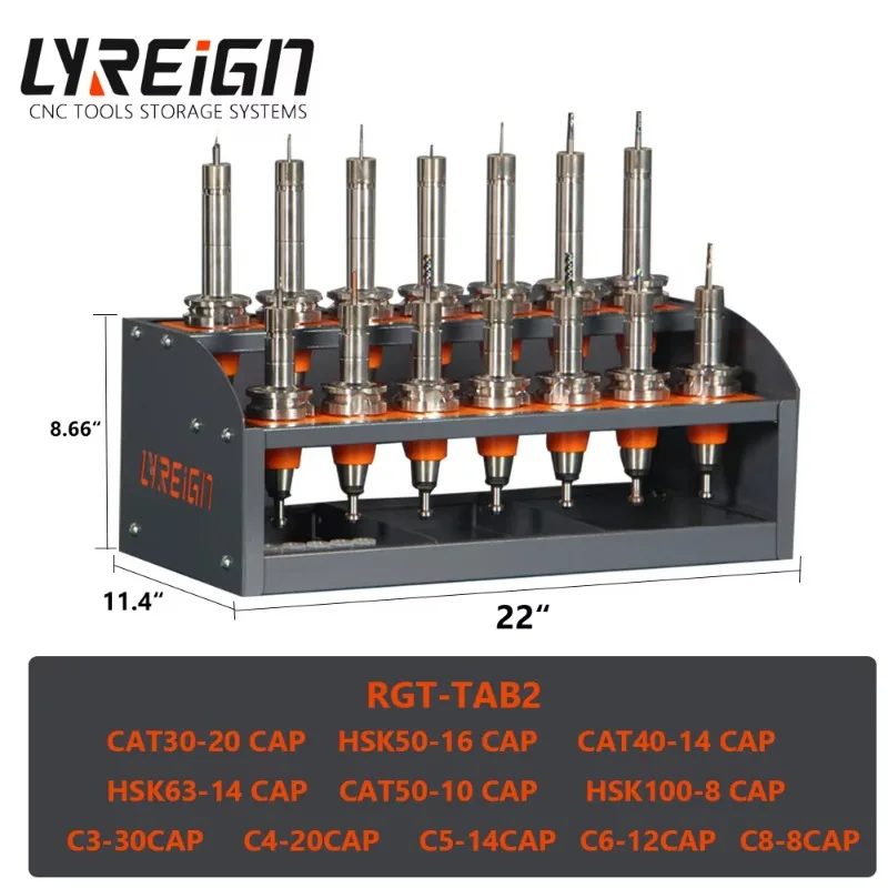 Heavy Duty CNC Tool Trolley Suitable for CAT50, BT50,CAT40,BT40 Tool Holder Trolley CNC Tool Holder