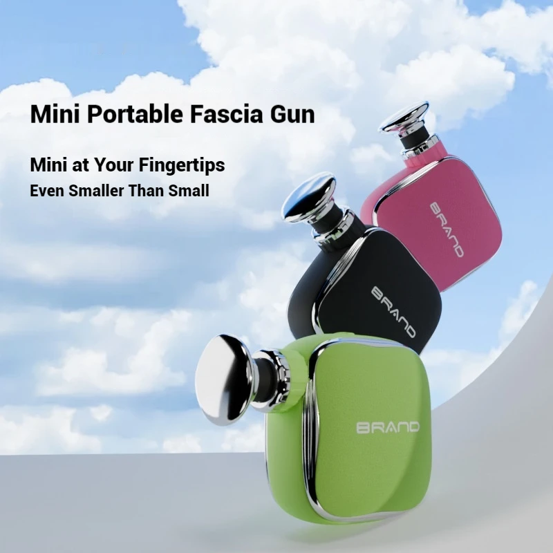 Mini Pocket Fascia Gun - Portable Muscle Massager, Small Compact Massager Gun for Cross-border Sales of Head Massage Comb