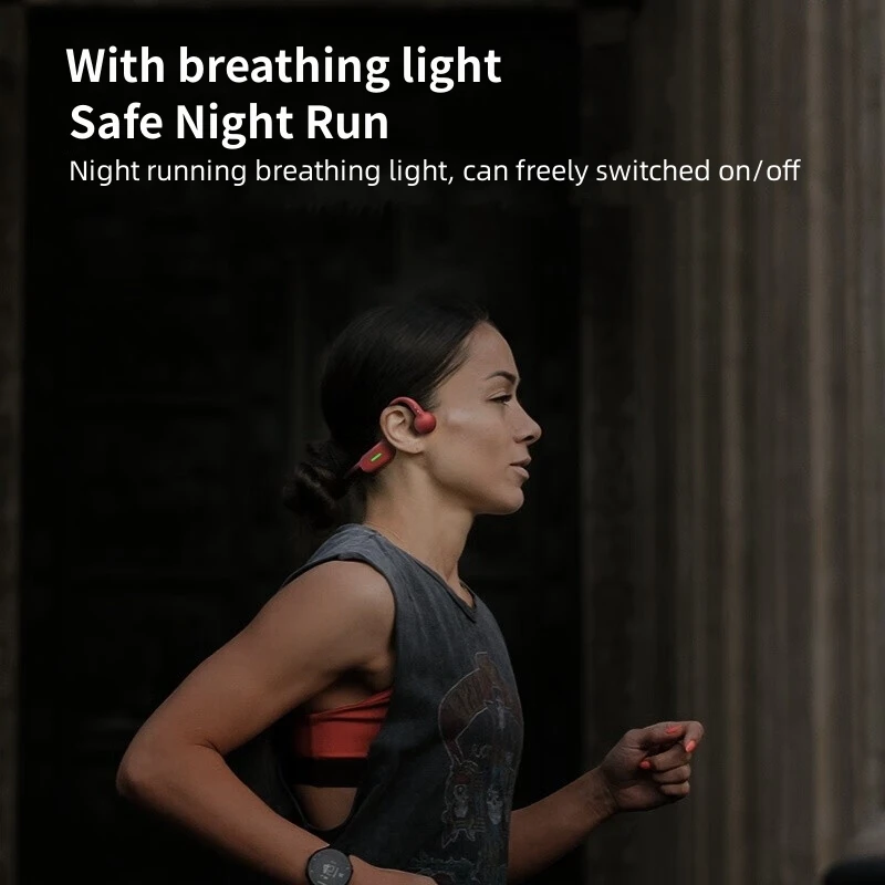 DACOM 2 in 1 Bone Conduction Earphones Dynamic Driver and Sport Bluetooth Headphone,IP66Waterproof,Noise Reduction,Bluetooth 5.0