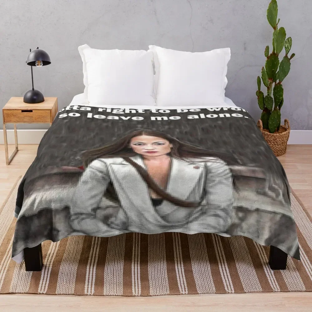 

AOC Throw Blanket All Season Soft Lightweight Blanket for Home