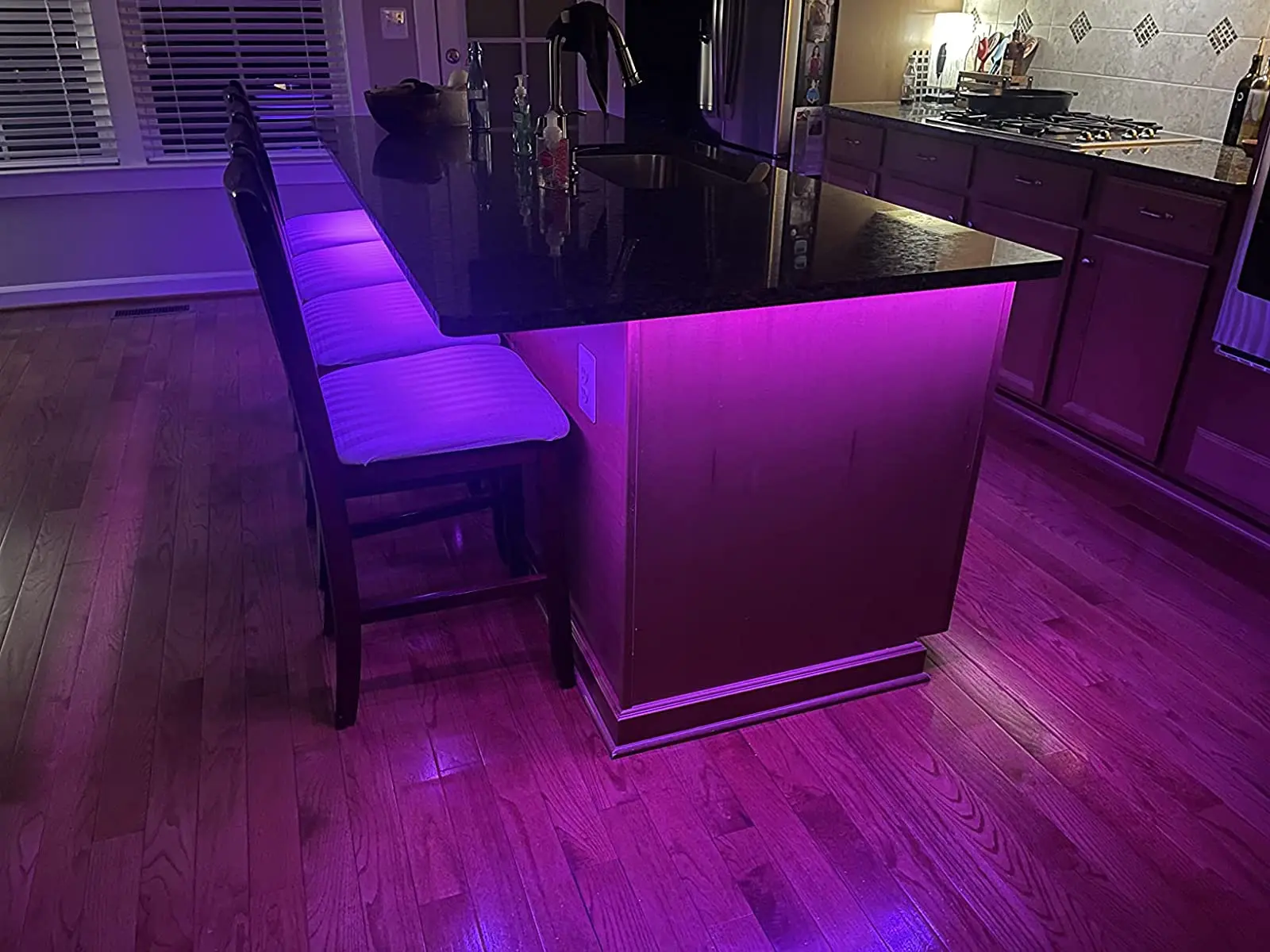 Fita LED com controle Bluetooth, lâmpada de mudança de cor, Natal e decoração do quarto, RGB 5050, 5V