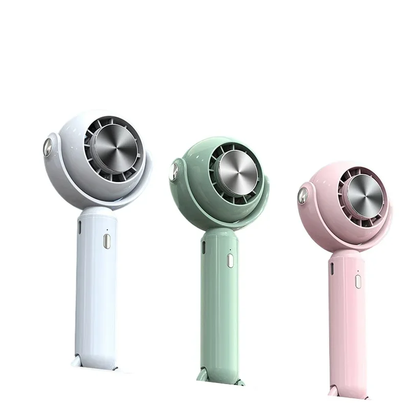

2024 new mini semiconductor refrigeration sheet ice compress handheld fan usb portable turbine handheld small fan