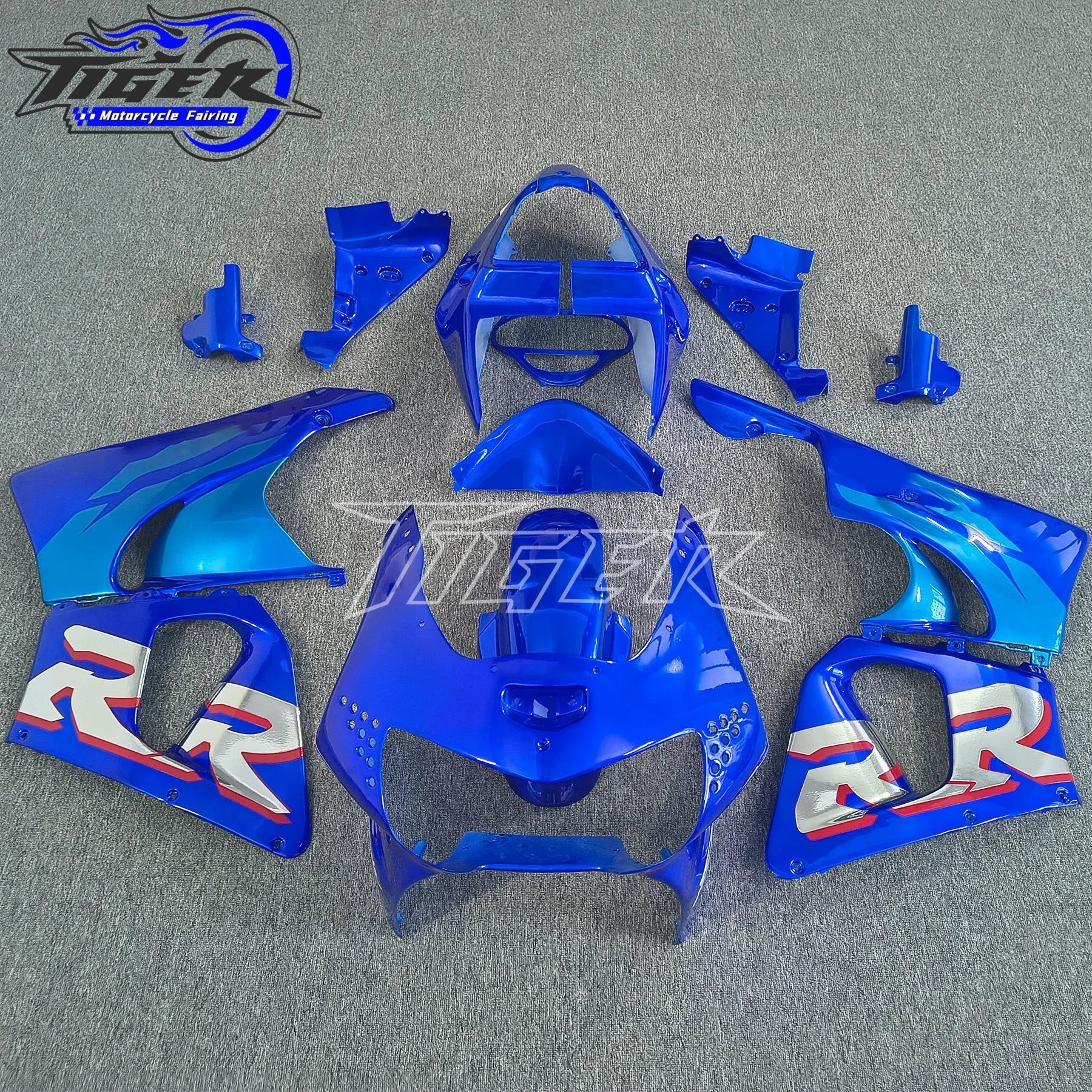 

Motorcycle Fairing Full Set Color Design For Honda CBR900RRR CBR919RR 1998 1999 Glossy Blue ABS Replacement Body Kit