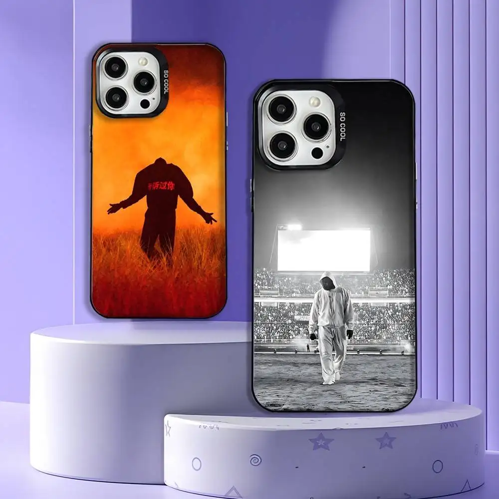 

K-Kanye West Bully Phone Case For iPhone 17,16,15,14,13,12,11,Pro,Max,Plus,E,Air,Mini Black Tpu Cover