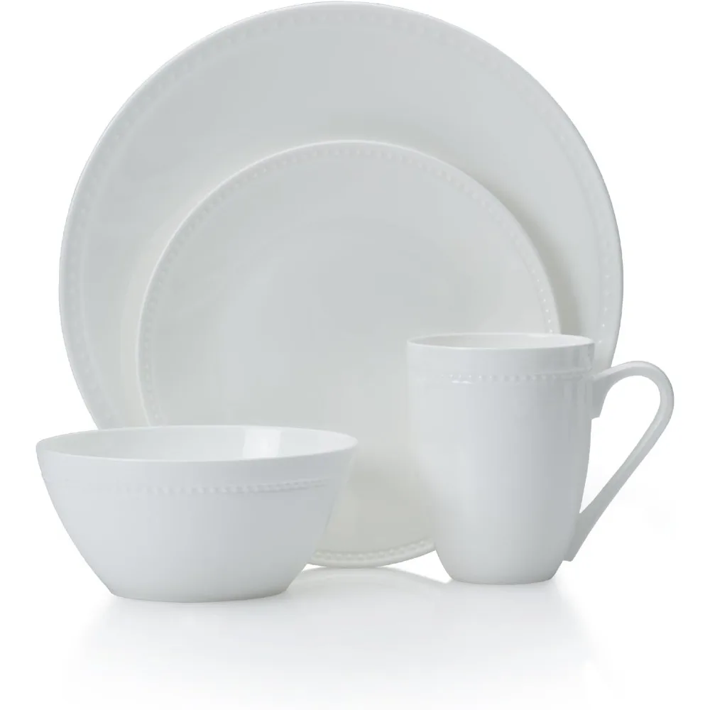 

16-piece Dinnerware Set, Service For 4,16-piece Dinnerware Set