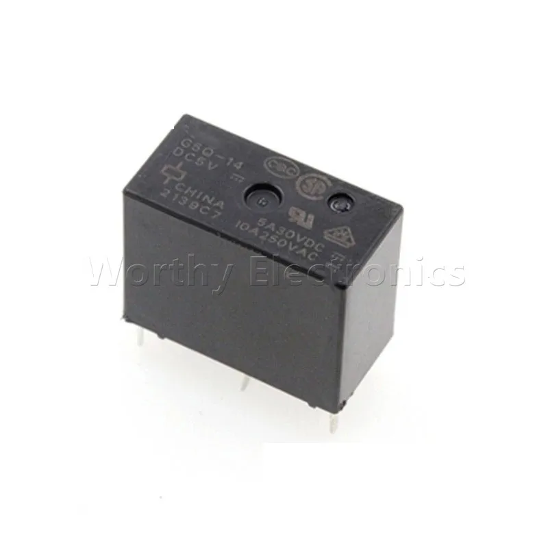 

Free Shipping 10pcs/lot Relay G5Q-1-DC24V G5Q-1-12VDC G5Q-1-5VDC