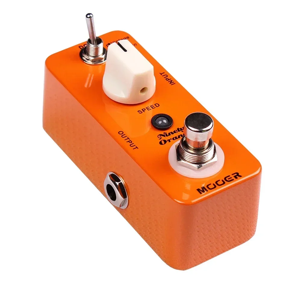 MOOER Ninety Orange Guitarra Effect Pedal Phaser Effect Full Analog Circuit Vintage Modern Modes True Bypass Guitar Accessories