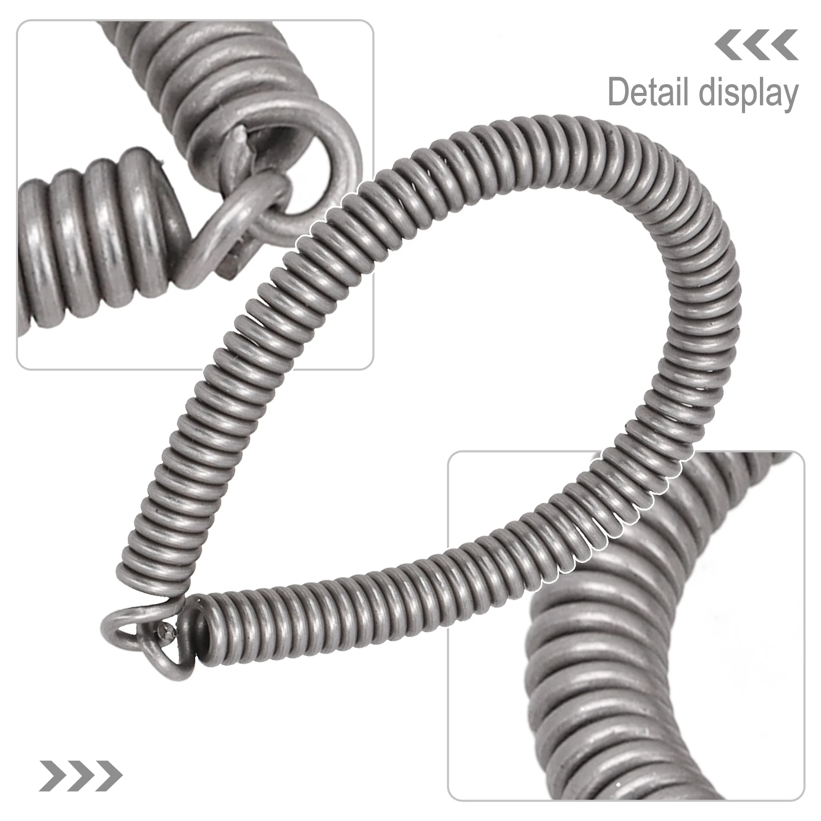 Chainsaw Spring Chain Saw Spring Spring Clutch Spring Chainsaw For Garden Power Tool Chainsaw Parts Grey 119mm 2040 Chainsaw