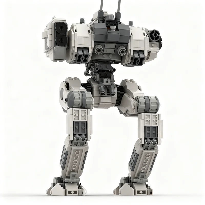 905 elementów MOC Kosmiczny Mech Battletech Osiris Model do Składania Klocki Architektura Prezenty Świąteczne DIY Edukacja Kreatywna Pomysł