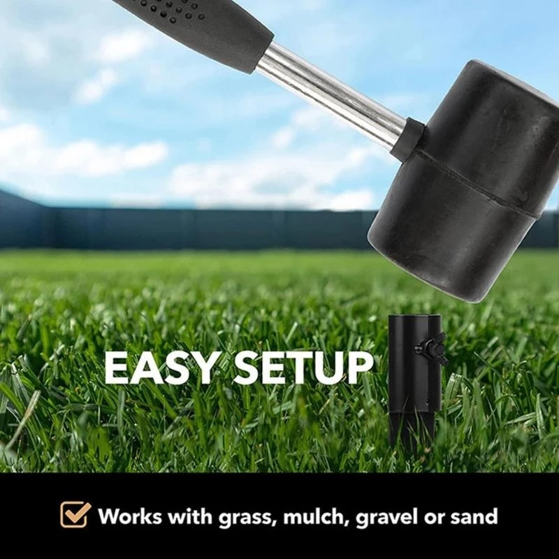 4pcs torchs الحديد Stakes Torchs Resistant Torchs Stakes Ground تأمين ترقيات المخاطر لضوء الحديقة والمظلات #4