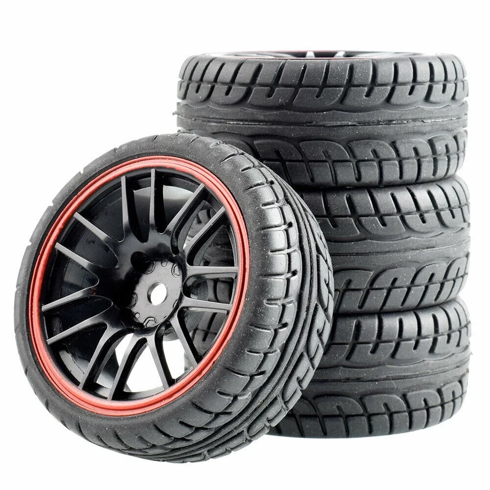 

RC 9068-8003 Speed Tires insert sponge & Wheel 4PCS For HSP HPI 1/10 1:10 Touring Car