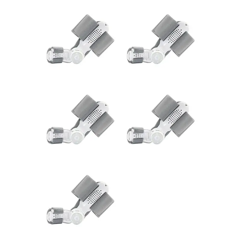 

Совершенно новый корректор для пальцев ног 5X Bunion для женщин и мужчин, регулируемый с помощью вращающейся ручки, двойной коррекционный разделитель для фиксации и выпрямления пальцев, корректор для пальцев-молотков.