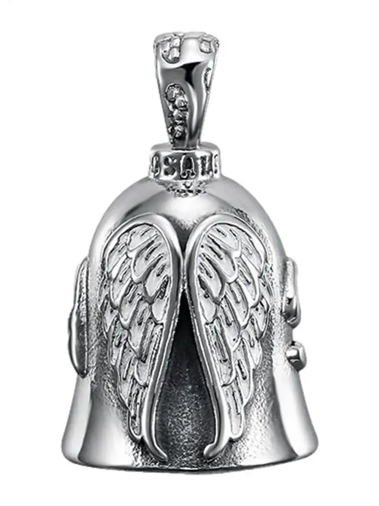 AliExpress NONE Riding Bell Angel Guardians Biker Riding Bell Portable Motorcycle Accessories For Biker Riders Motorcycle Bicycle Gift