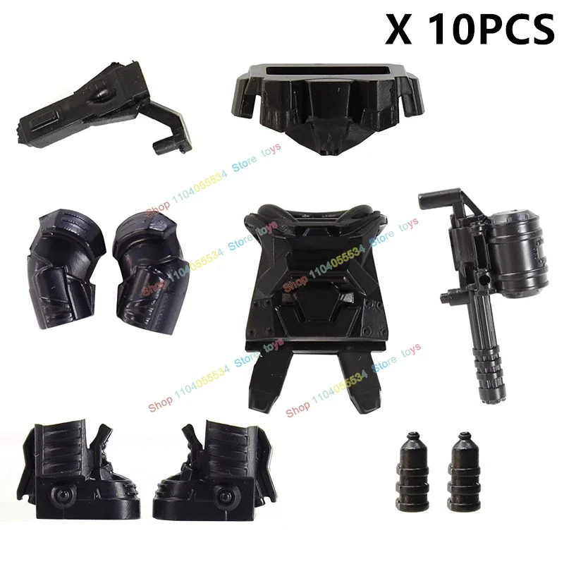 Spiel Soldaten Mechs Modell Militär Krieger Bausteine Ziegel Zubehör Helm Rüstung Waffen Kinder für Spielzeug Geschenke GP801