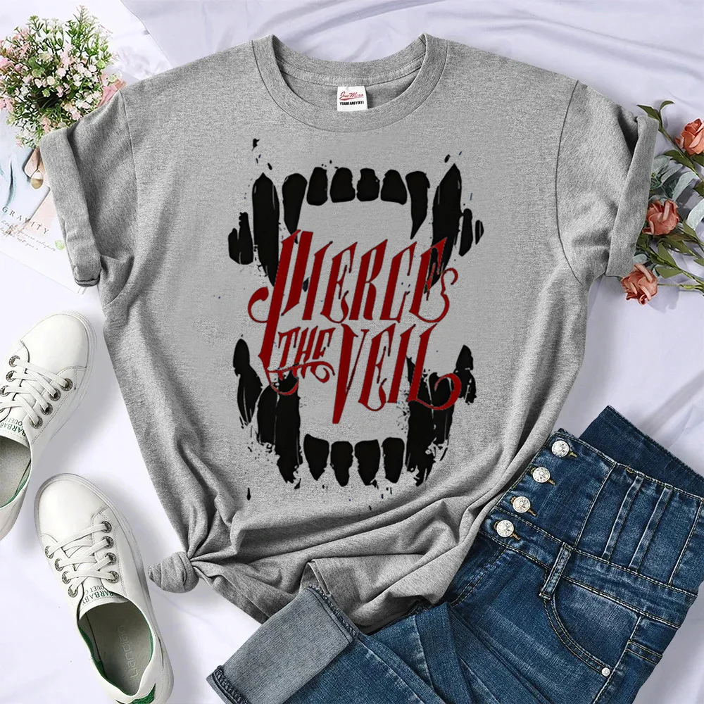 Pierce the Veil t-shirts women manga t-shirts female graphic clothes