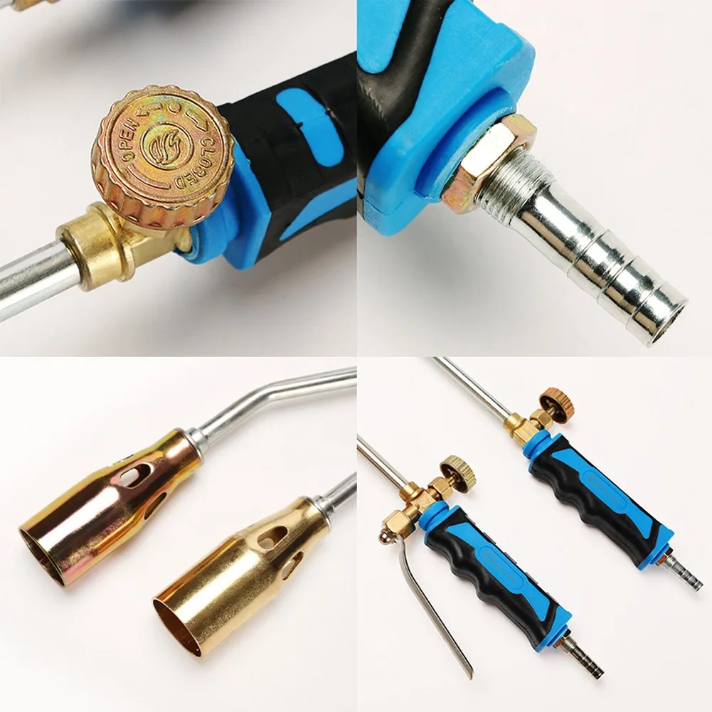30 INch Flamethrower For Melting Ice Roasting Meat Welding With Heat-Resistant Steel Safe Propane Torch For Various Outdoor Task