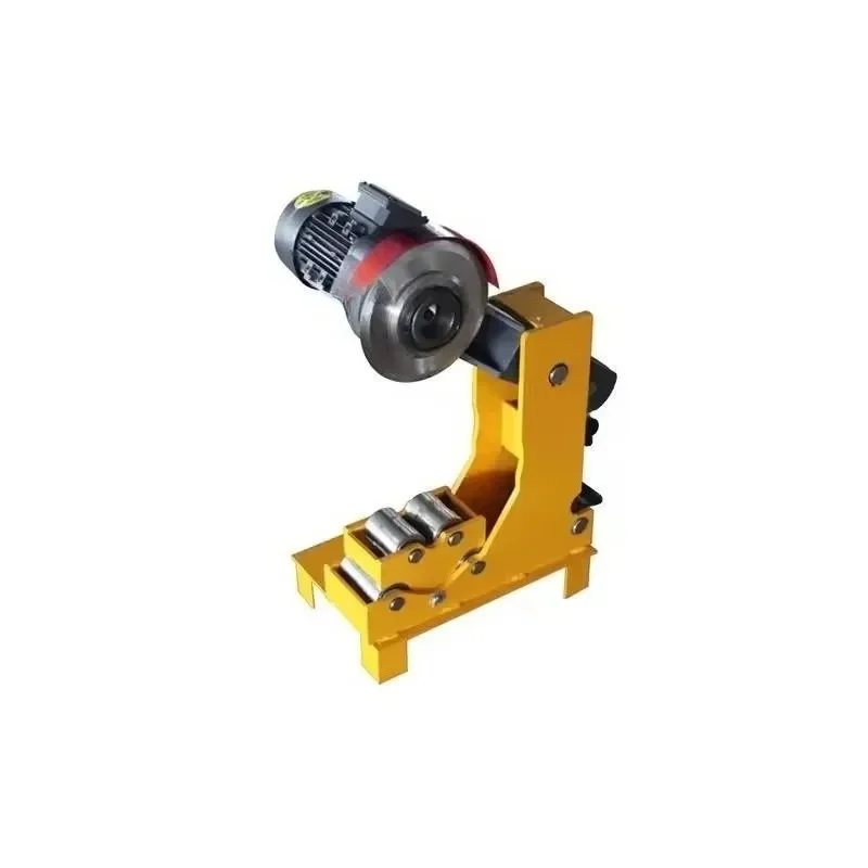 Industrial Hydraulic Pipe Cutting Machine, Burr-Free Galvanized Fire Water Pipe Cutter For Rolling Groove Work