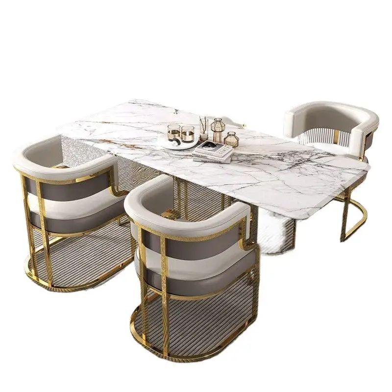 

Light luxury negotiation reception tea chair, nail salon chair