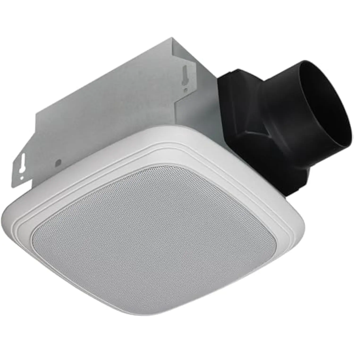 

Homewerks 110 CFM Bathroom Exhaust Fan with Bluetooth Speakers, White, Quiet Operation, Easy-Fit Installation, Compatible with