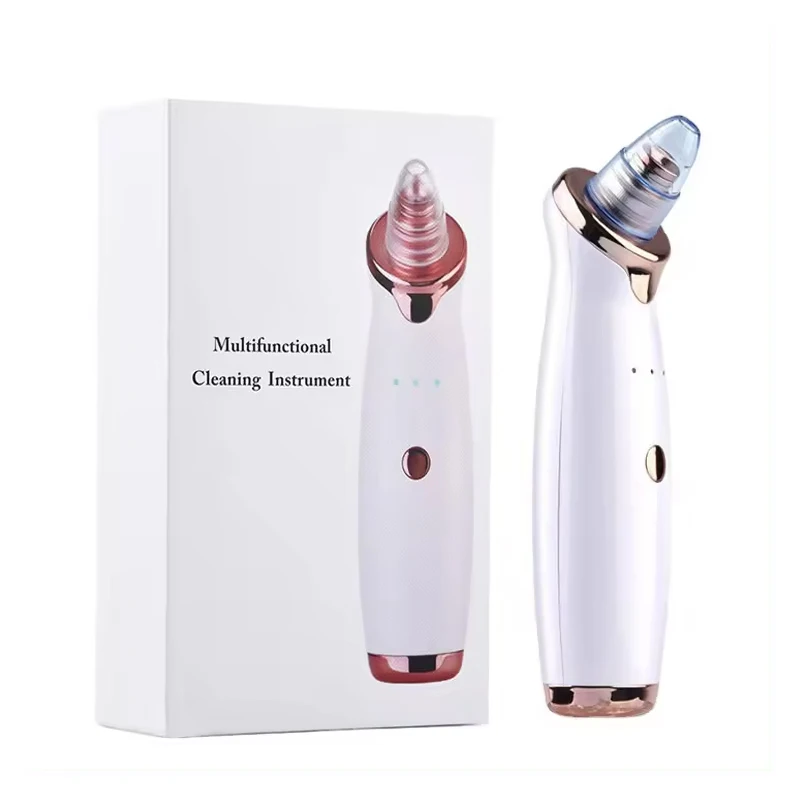 مستخرج الوجه القابل لإعادة الشحن عبر USB لإزالة البشرة وحب الشباب ونقطة نوير وإزالة فراغ الأنف أفضل مزيل الرؤوس السوداء
